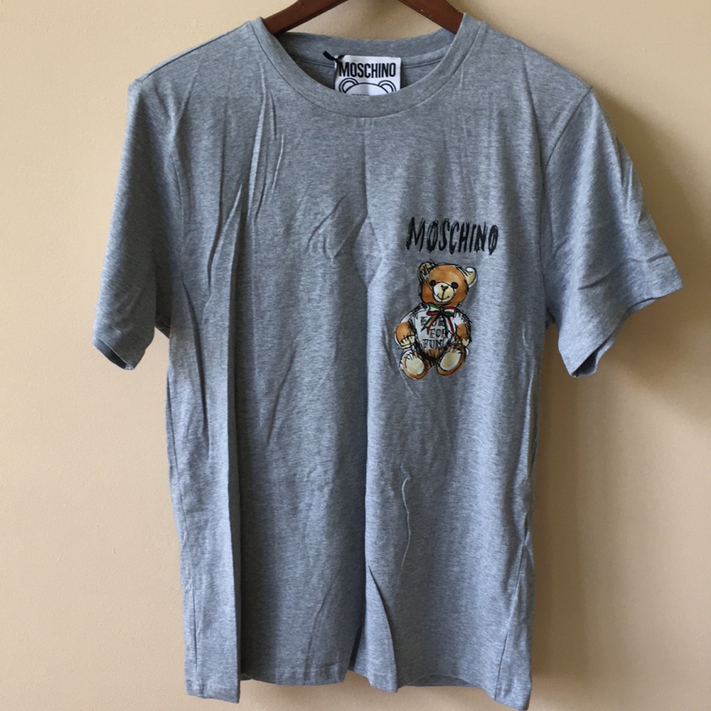 NWT Moschino Couture Teddy Bear Graphic Tee